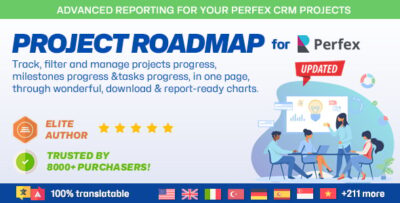 Project Roadmap - Advanced Reporting & Workflow module for Perfex CRM Projects