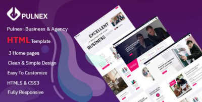 Pulnex - Creative Agency HTML Template