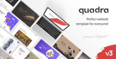 Quadra Multi-Purpose Website Template