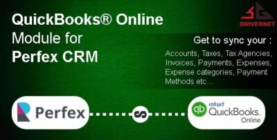 QuickBooks® Online Module for Perfex CRM - Real Time and Scheduled Synchronization