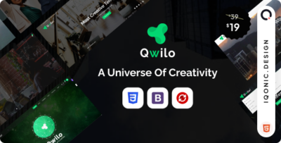 Qwilo Multi-Purpose HTML5 Template