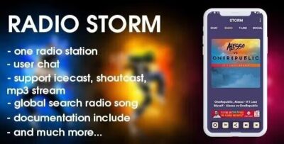 Radio Storm - Android radio application