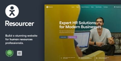 Resourcer - Human Resources WordPress Theme