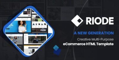 Riode - Ultimate eCommerce HTML Template