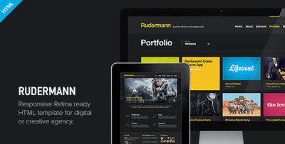 Rudermann - Responsive Retina Ready HTML Template