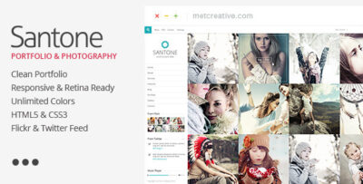 Santone - Clean Responsive Portfoliov