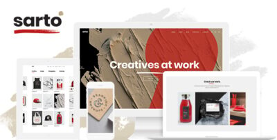 Sarto - Web Design & Creative Agency Theme