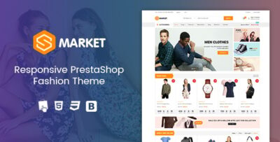 Smarket - Clothing Responsive PrestaShop 1.7 Theme