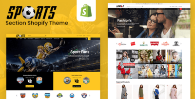 Sports - Multipurpose Responsive Drag & Drop Shopify Theme