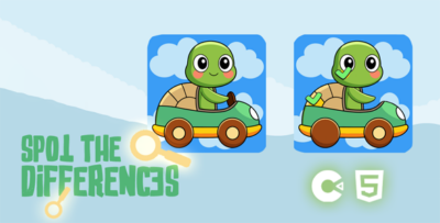 Spot the 5 differences - HTML5 Educational Game - Construct 3