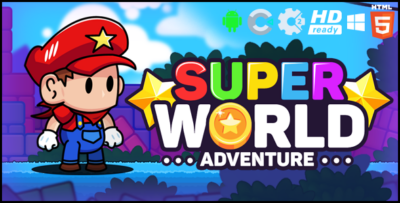 Super World Adventure HTML5 Game Construct 23