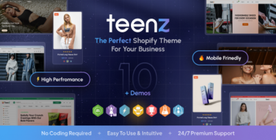 Teenz - Multipurpose Shopify Theme OS 2.0