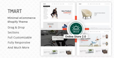 Tmart - Minimalist Shopify Theme