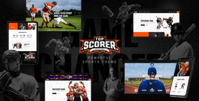 TopScorer - Sports WordPress Theme