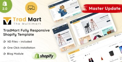 Tradmart - Shopify 2.0 MultiPurpose Responsive Theme