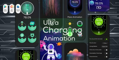 Ultra Charging Animation - Ultra Charging 3D Animation - 4D Charge Animate - Theme Art App - Chargec