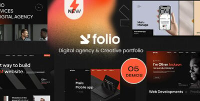 Webfolio - Creative Agency & Portfolio Template