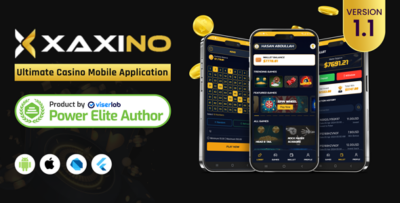 Xaxino - Ultimate Casino Mobile Application