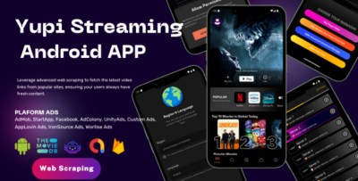 YupiStream Pro - TV & Movie Scraper Android App