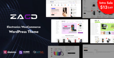 Zagg - Electronics & Accessories WooCommerce WordPress Theme