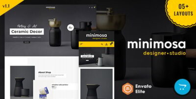 minimosa - Home Decor Art & Design Studio - OpenCart Multipurpose Theme