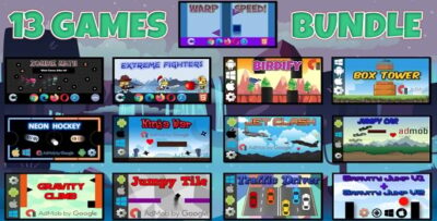 13 HTML5 Games Bundle (Construct 3 Construct 2 c3p capx)