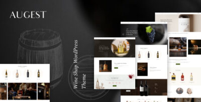 Augest – Wine Store WordPress Theme