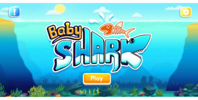 Baby Shark A High-Speed Ocean Survival Game with Dynamic Enemy Behavior!