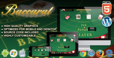 Baccarat - HTML5 Casino Game