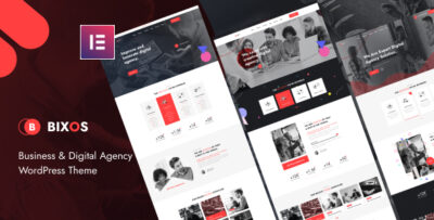 Bixos - Business & Digital Agency WordPress Theme