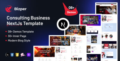 Bizper - Consulting Business NextJs Template