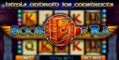 Book of Ra - slot machine html5, construct 2