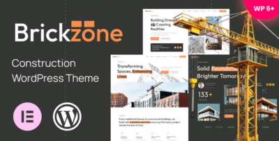 Brickzone - Construction WordPress Theme