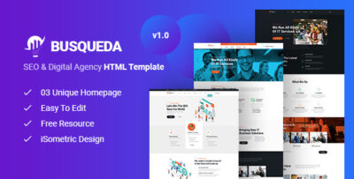 Busqueda - SEO & Digital Agency HTML Template