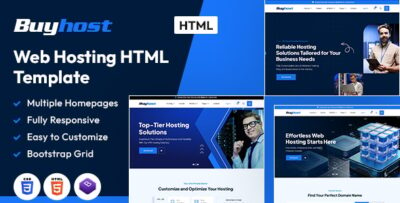 Buyhost Web Hosting HTML Template