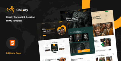 Chioary Charity & Donation HTML5 Template