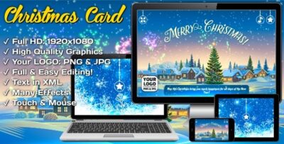 Christmas Card - Super Fireworks