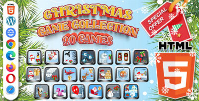 Christmas Games Collection 02 (HTML5) 20 Games