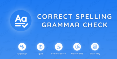 Correct Spelling Grammar Check with AdMob Ads Android