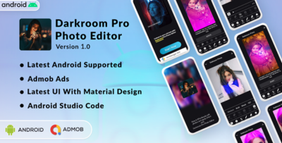 Darkroom Photo Editor Admob Ads