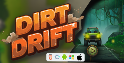 Dirt Drift - Construct 3 Game (HTML5, AdMob, C3P)