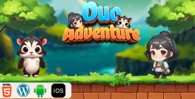 Duo Adventure - HTML5 Construct3 Game