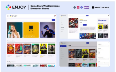 ENJOY - Game Store WooCommerce Theme