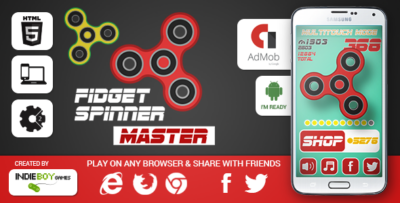 Fidget Spinner Master HTML5 game