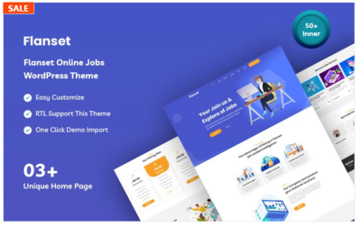 Flanset - Online Jobs WordPress Theme