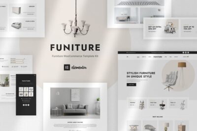 Funiture - Furniture Shop Elementor Template Kit