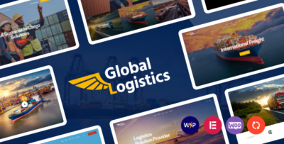 Global Logistics - Transportation & Warehousing WordPress Theme v3.12