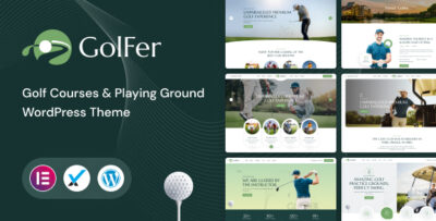 Golfer - Golf Club & Course WordPress Theme