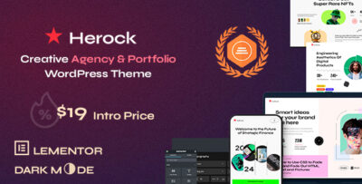 Herock - Agency & Portfolio WordPress Theme