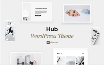 Hub - Creative and Business Multipurpose WordPress Theme